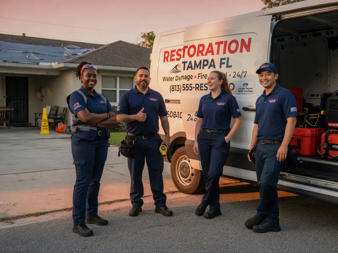 Water Damage Restoration company in Powhattan, KS